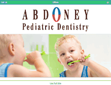 Tablet Screenshot of abdoneypedo.com